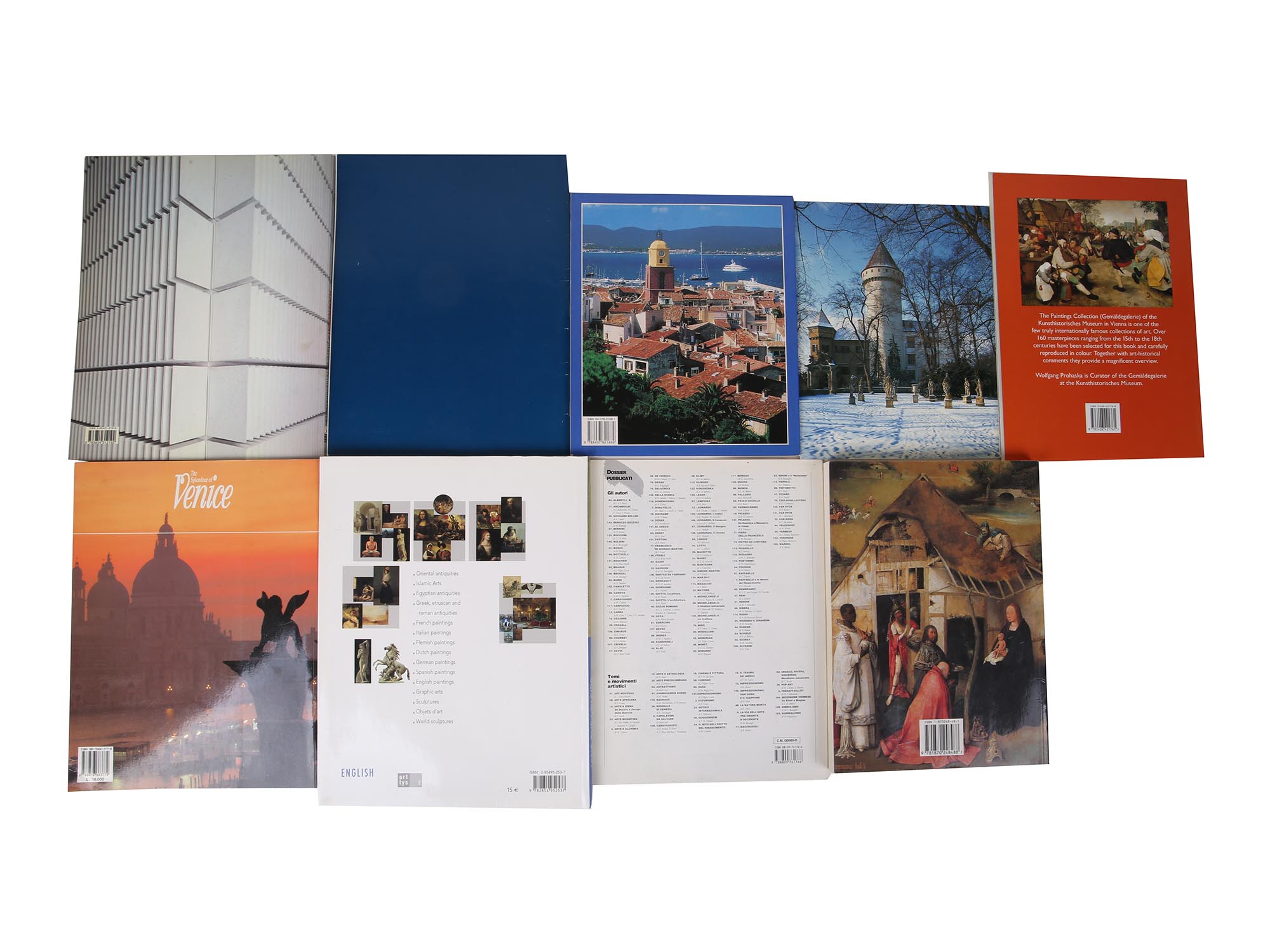 THE LOUVRE, EL PRADO AND OTHER MUSEUMS ART BOOKS PIC-1